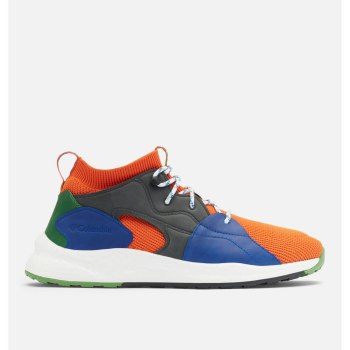 Columbia SH/FT OutDry Mid - Sneaker Herren Braun Orange Grün - YEHW63824